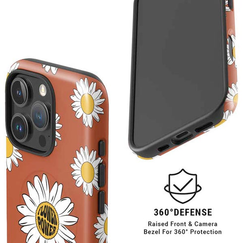 Flower Power iPhone 16 Pro Magsafe Impact Case